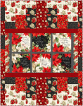 2.5in Strips Poinsettia Radiance