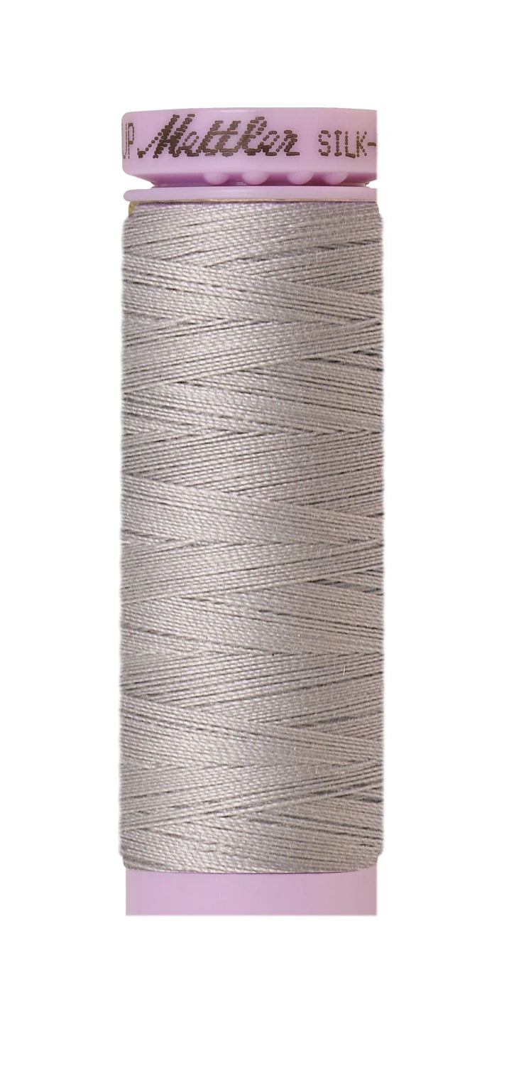 Mettler 0331 Silk-Finish 50wt Solid Cotton Thread 164yd/150M Ash Mist
