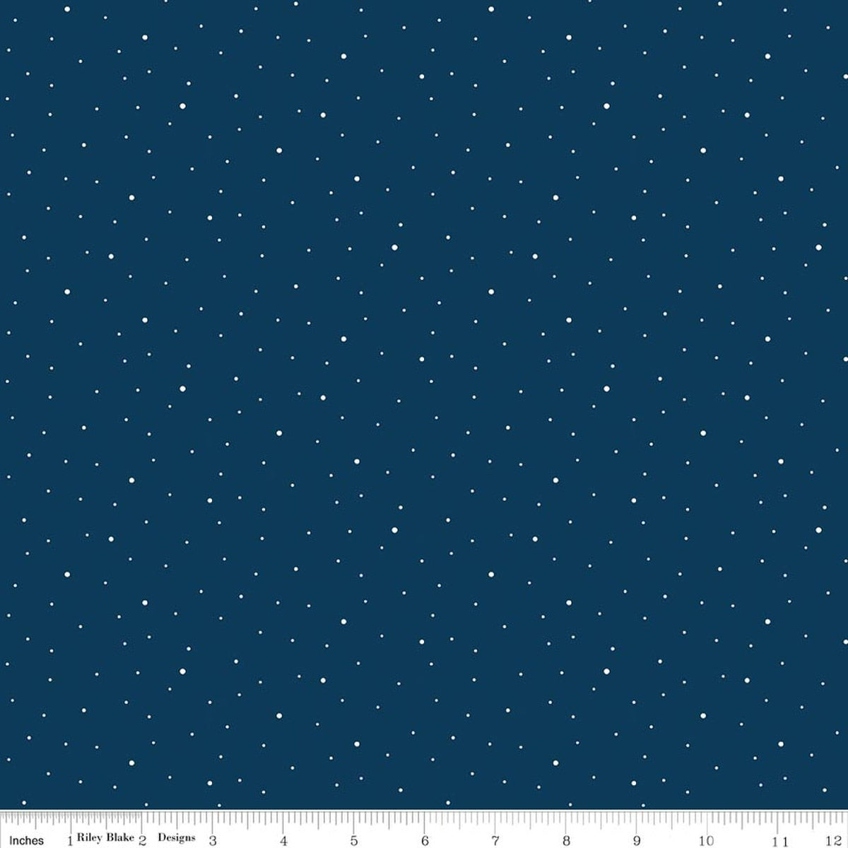 Dapple Dot Oxford Blue 6674