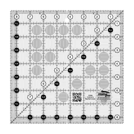 Ruler Creative Grids 8.5" X 8.5"