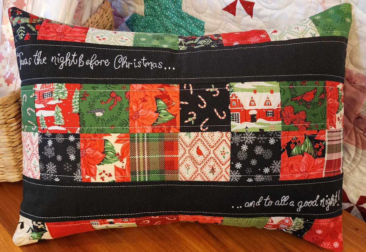 Christmas Mini Charm Pillow