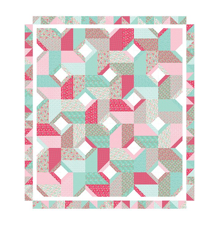 Farmer's Harvest Quilting In Bloom Quilt Kit