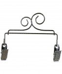Hanger Double Scroll Clip 5 inch