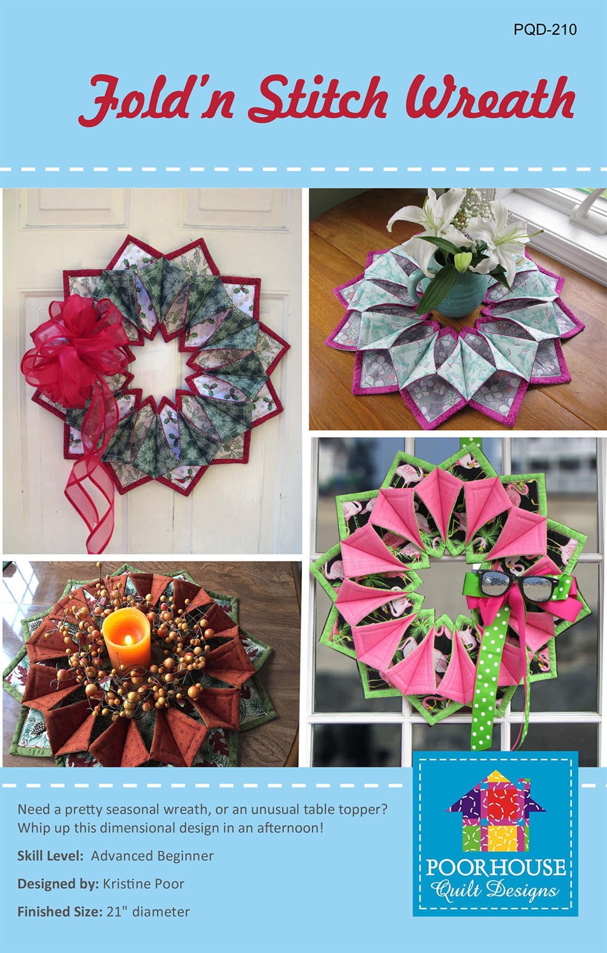 Fold n Stitch Wreath 1