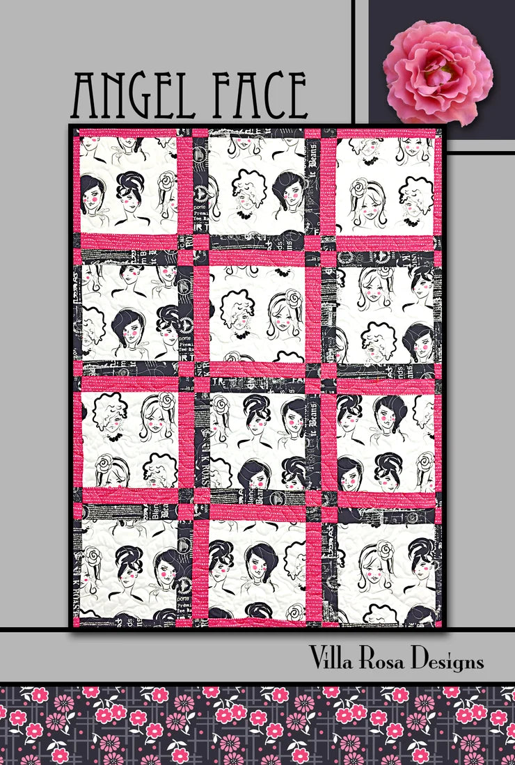 Villa Rosa Angel Face Quilt Pattern