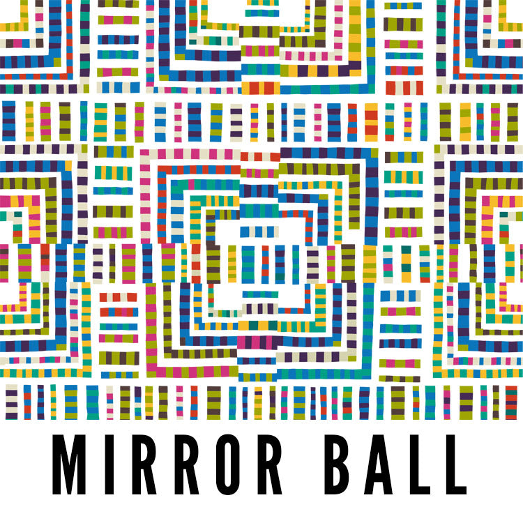 Splash Laminate Cotton Fabric - Mirror Ball