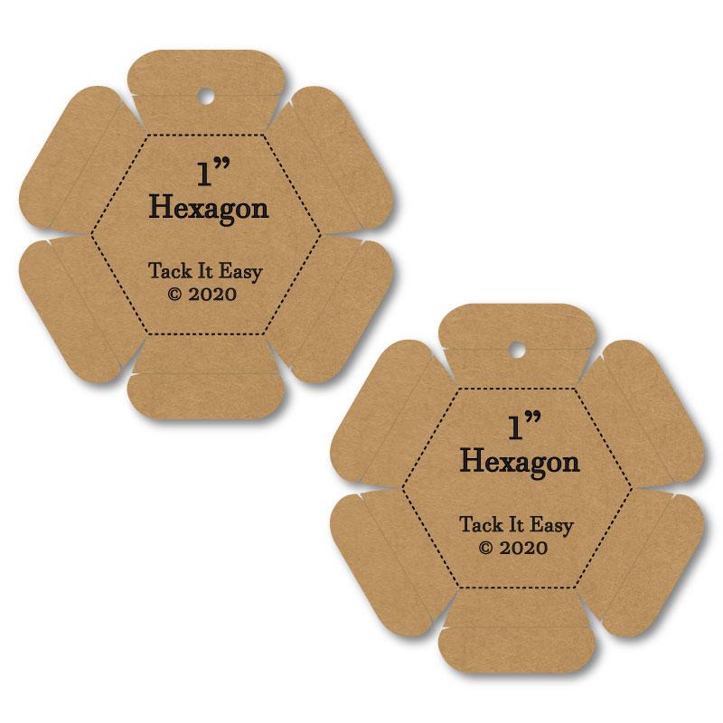 Tack it Easy Gadget 1" Hex TACKITEASY HEX100 Paper Pi#1