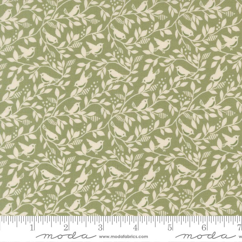True Love fabric - Fern print