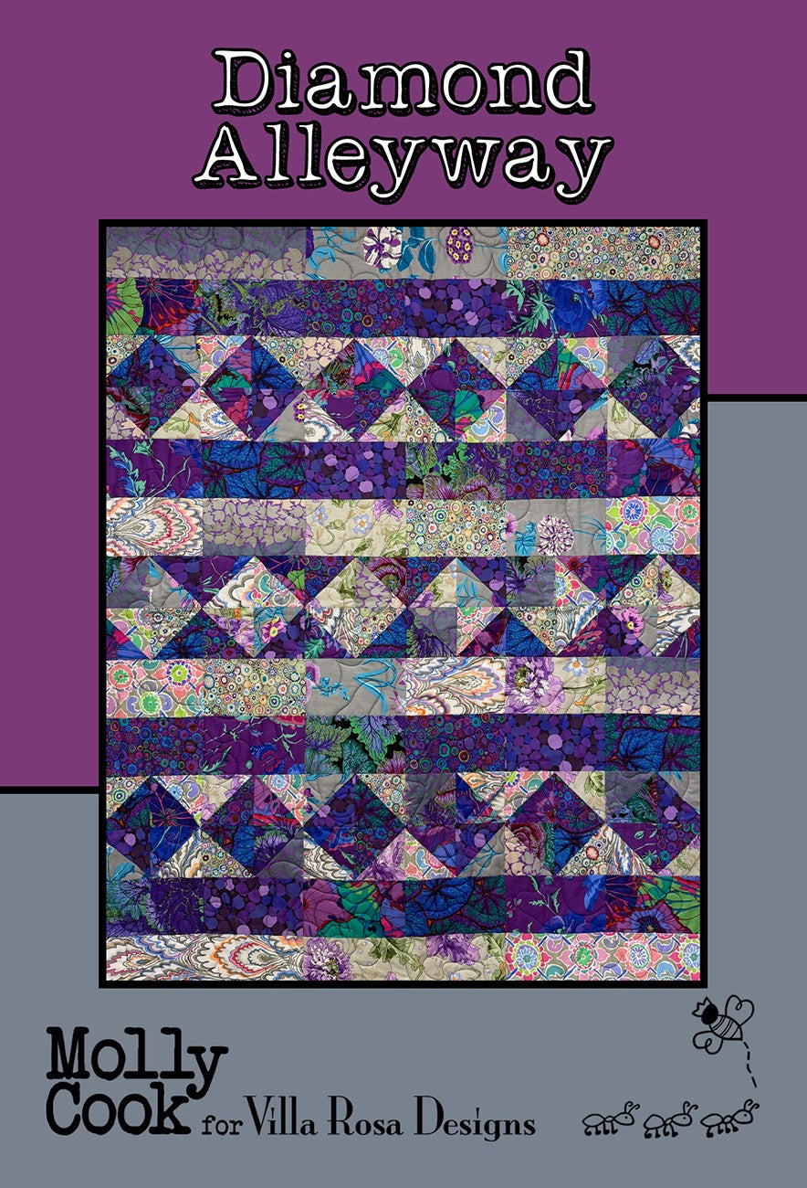 Villa Rosa Designs Diamond Alleyway Quilt Pattern