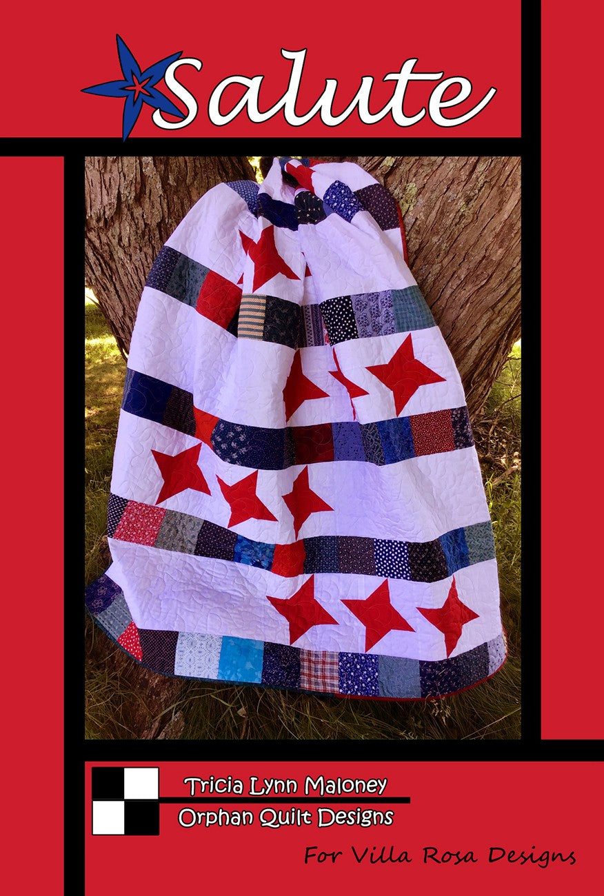 Villa Rosa Designs Salute Quilt Pattern