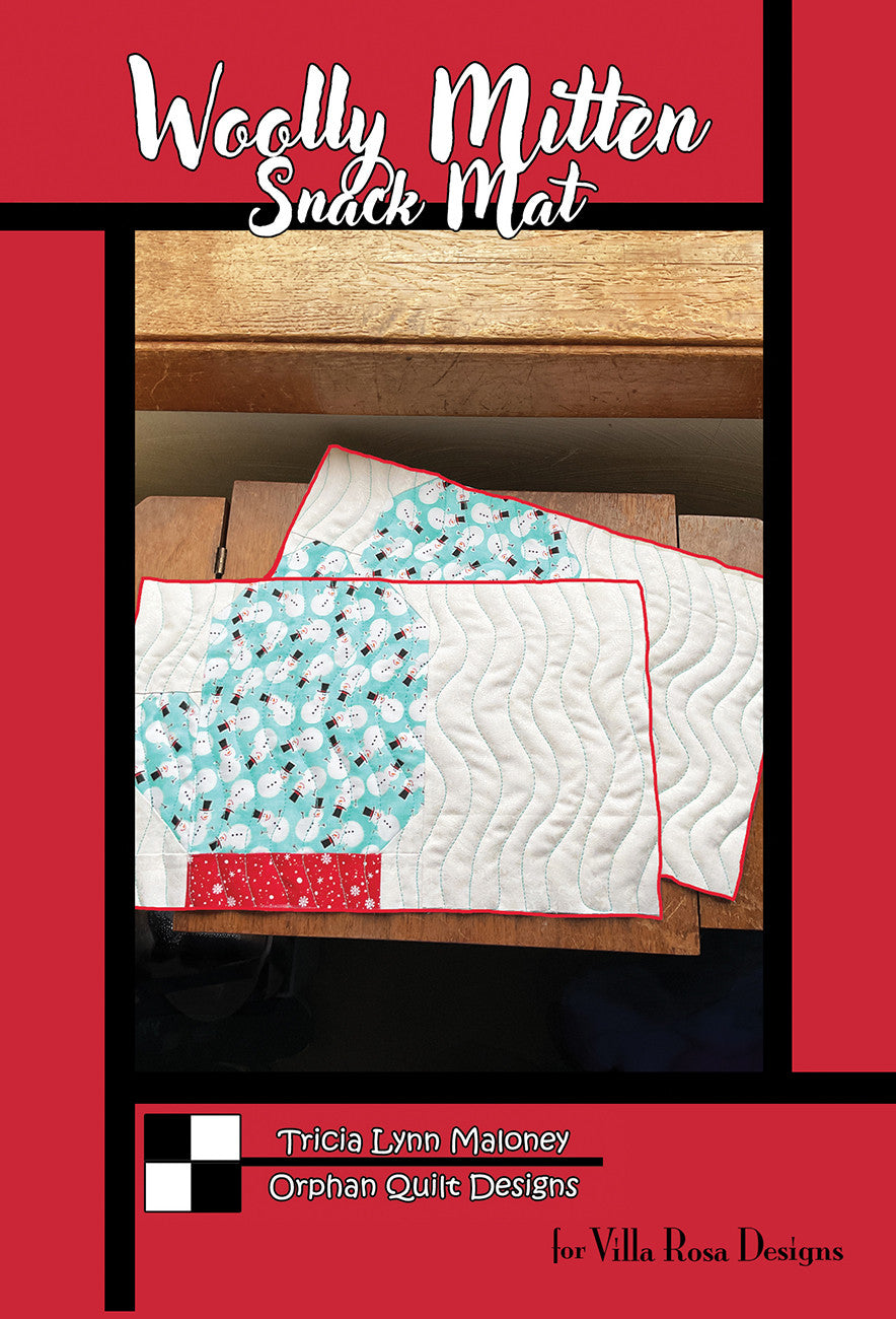 Villa Rosa Designs Woolly Mitten Snack Mat Pattern