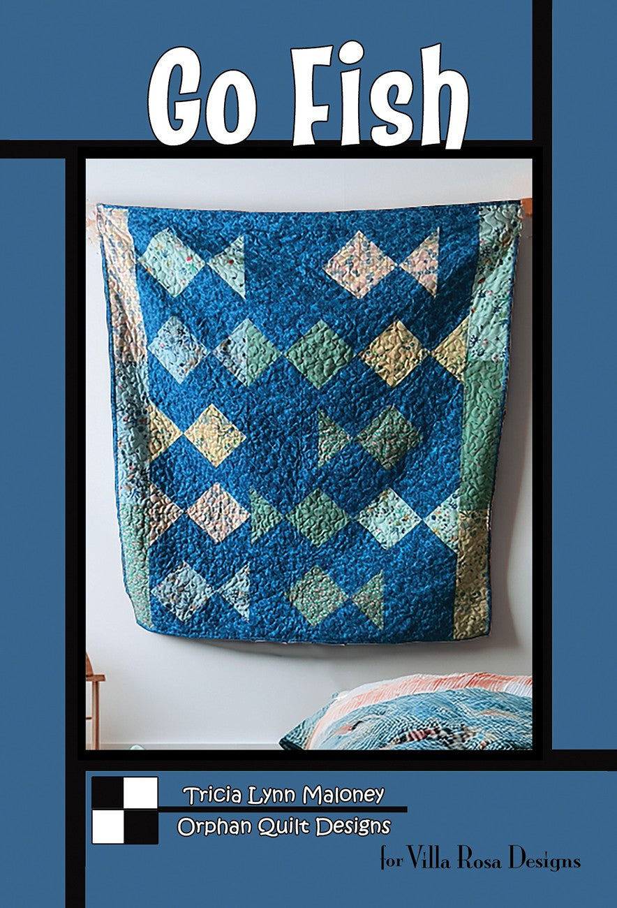 Villa Rosa Designs Go Fish Quilt Pattern