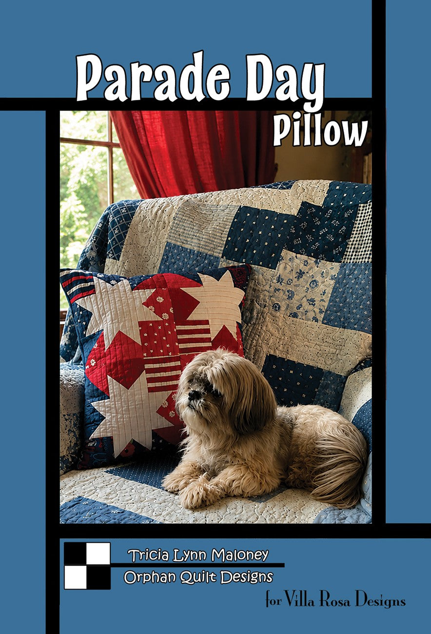 Villa Rosa Designs Parade Day Pillow Pattern