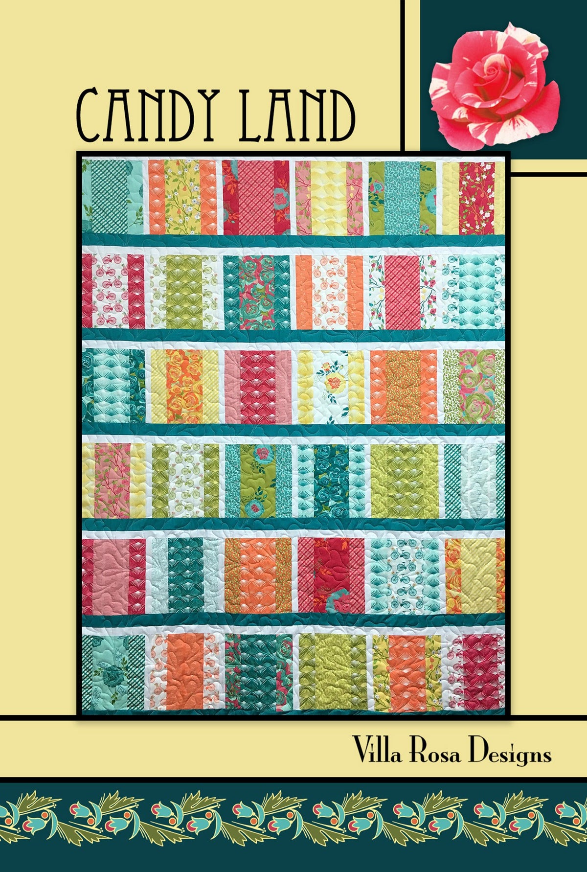 Villa Rosa Designs Candy Land Quilt Pattern