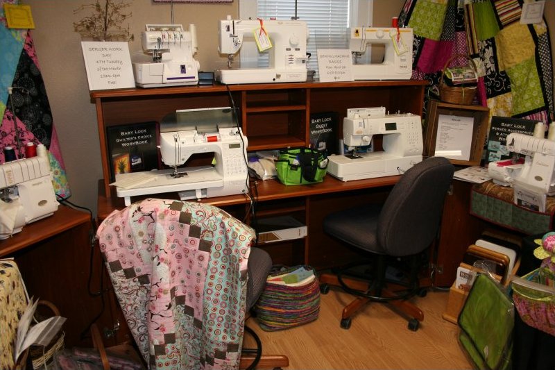 Baby Lock Machines, Koala Cabinets and Chairs, Tutto Bags, and More!