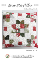 Scrap Star Pillow Pattern by Branch & Blume