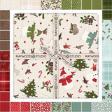 10in Squares Snowtop Mountain Flannel 42pcs/bundle