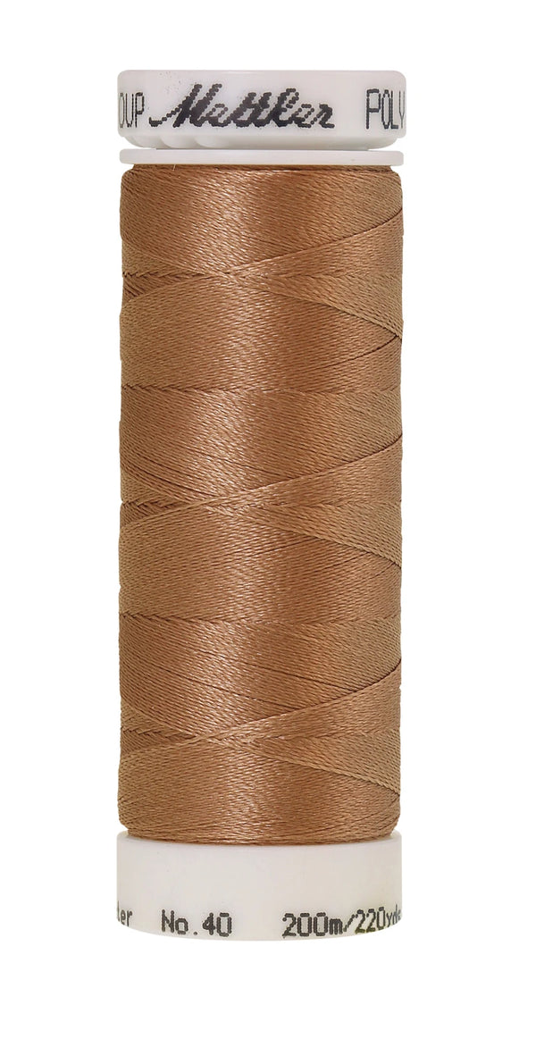 Mettler 1061 Poly Sheen Polyester Embroidery Thread 40wt 220yd Taupe