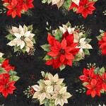 5in Squares Poinsettia Radiance 42pcs
