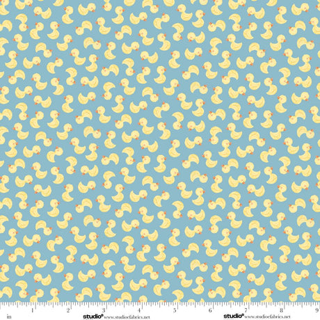 Lucky Duck fabric - Freshwater with ducks print