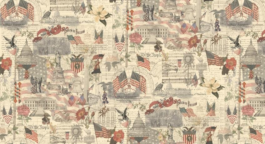 3 Sisters Patriotic Two Hundred Fifty Quilt Kit
