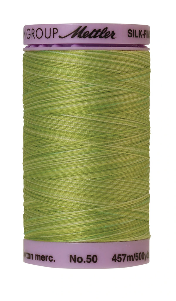 Mettler 9817 Silk-Finish 50wt Variegated Cotton Thread 500yd/457M Little Sprouts