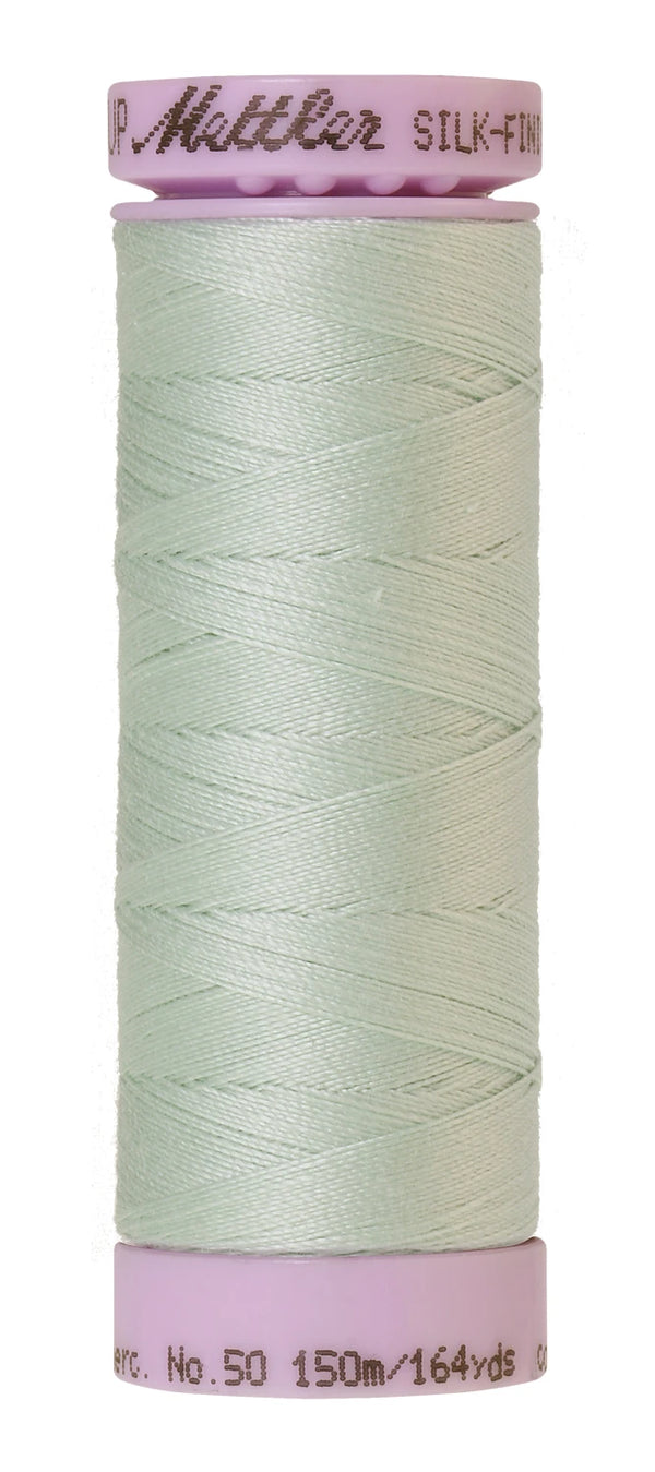 Mettler 0018 Silk-Finish 50wt Solid Cotton Thread 164yd/150M Luster