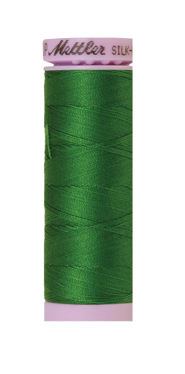Mettler 0214 Silk-Finish 50wt Solid Cotton Thread 164yd/150M Treetop