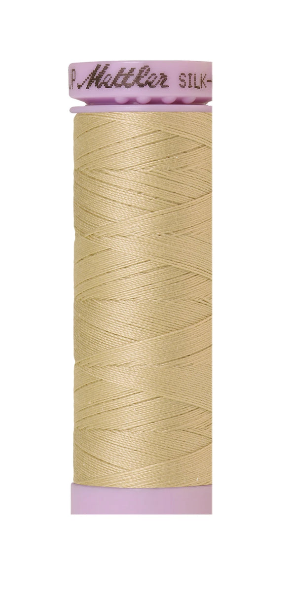 Mettler 0265 Silk-Finish 50wt Solid Cotton Thread 164yd/150M Ivory