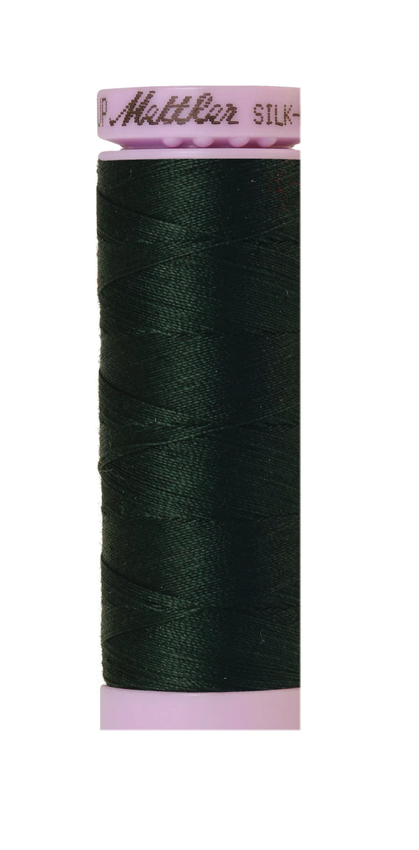 Mettler 0759 Silk-Finish 50wt Solid Cotton Thread 164yd/150M Spruce Forest