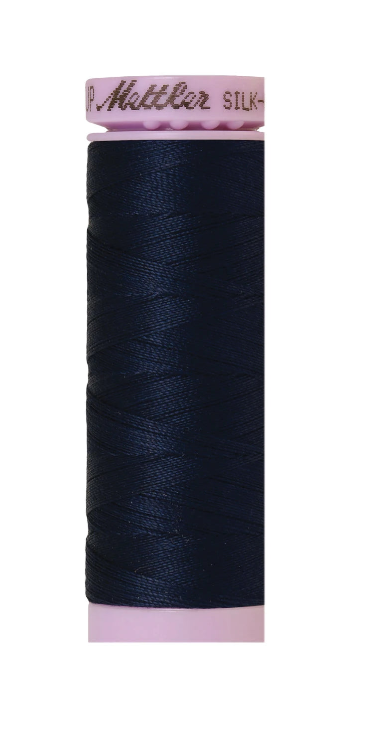 Mettler 0805 Silk-Finish 50wt Solid Cotton Thread 164yd/150M Concord