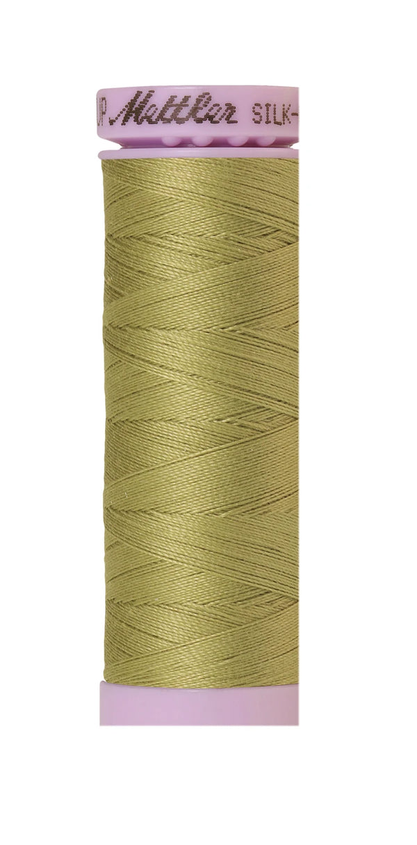 Mettler 1148 Silk-Finish 50wt Solid Cotton Thread 164yd/150M Seaweed