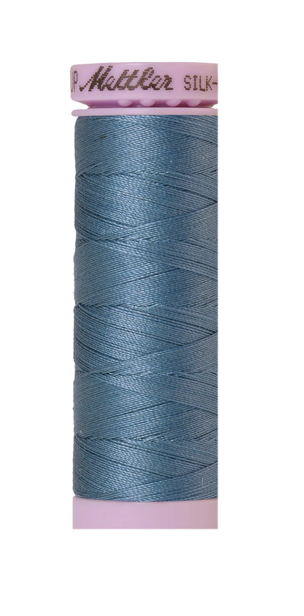 Mettler 1306 Silk-Finish 50wt Solid Cotton Thread 164yd/150M Laguna