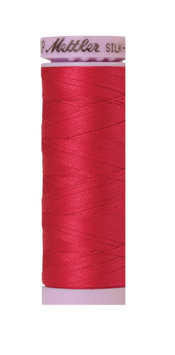 Mettler 1392 Silk-Finish 50wt Solid Cotton Thread 164yd/150M Currant