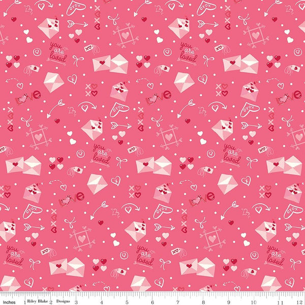 Bloom & Heart Postmarked Love Sugar Pink