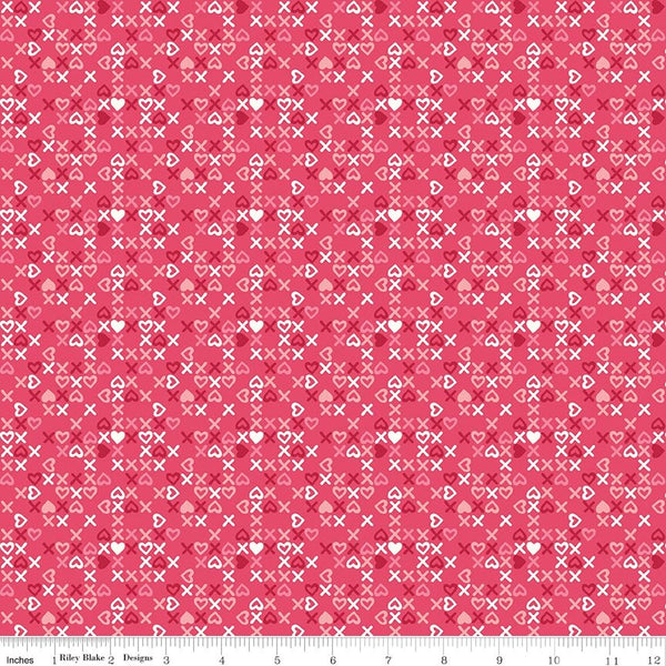 Bloom & Heart Sweet XOXO Raspberry