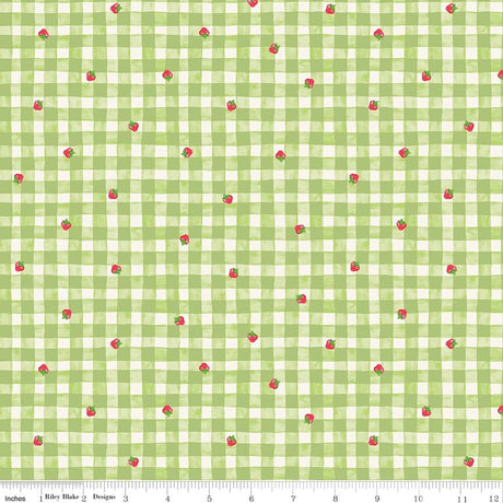 The World of Strawberry Shortcake Gingham Green