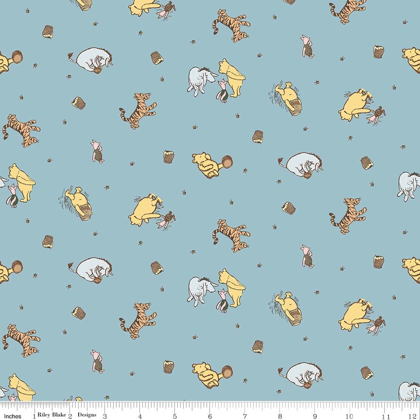 Winnie-the-Pooh Baby Character Toss Blue