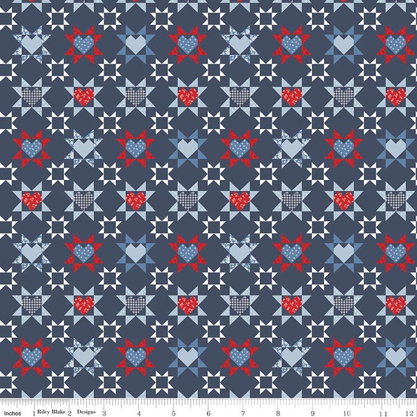 Hooray for the USA Quilt Denim