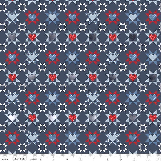 Hooray for the USA Quilt Denim