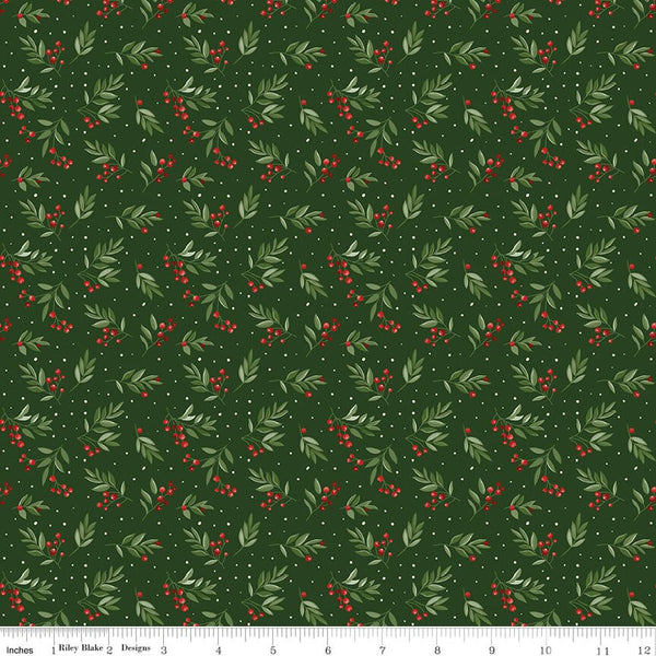 Peace on Earth Tossed Berries Forest