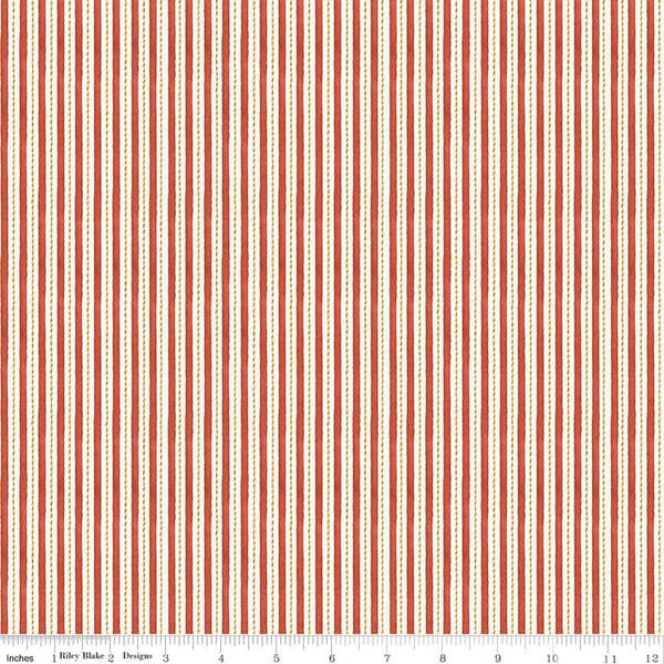 Santa's Fair Stripes Red