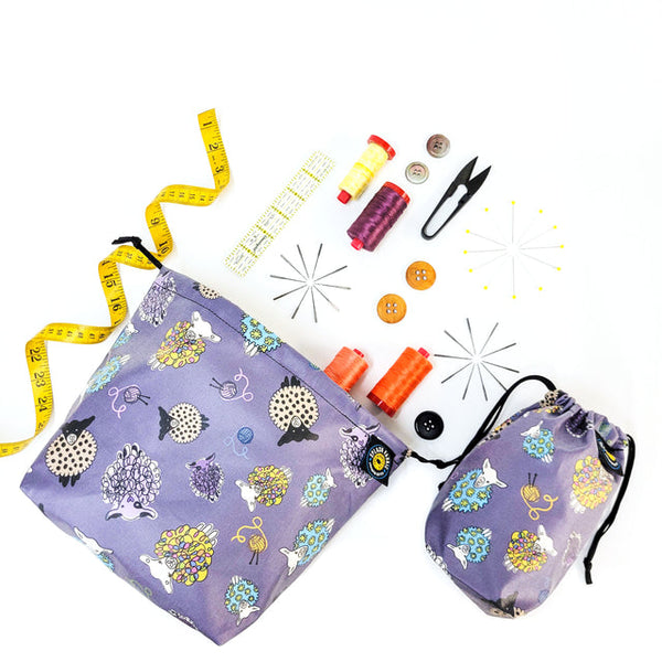 Cinch Bag Pattern by Splash Fabric
