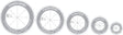 Creative Grids Quilt Ruler Circles Set of 5