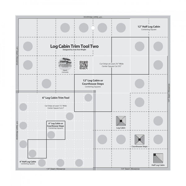 Creative Grids Log Cabin Trim Tool 1