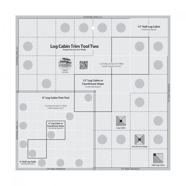 Creative Grids Log Cabin Trim Tool 1