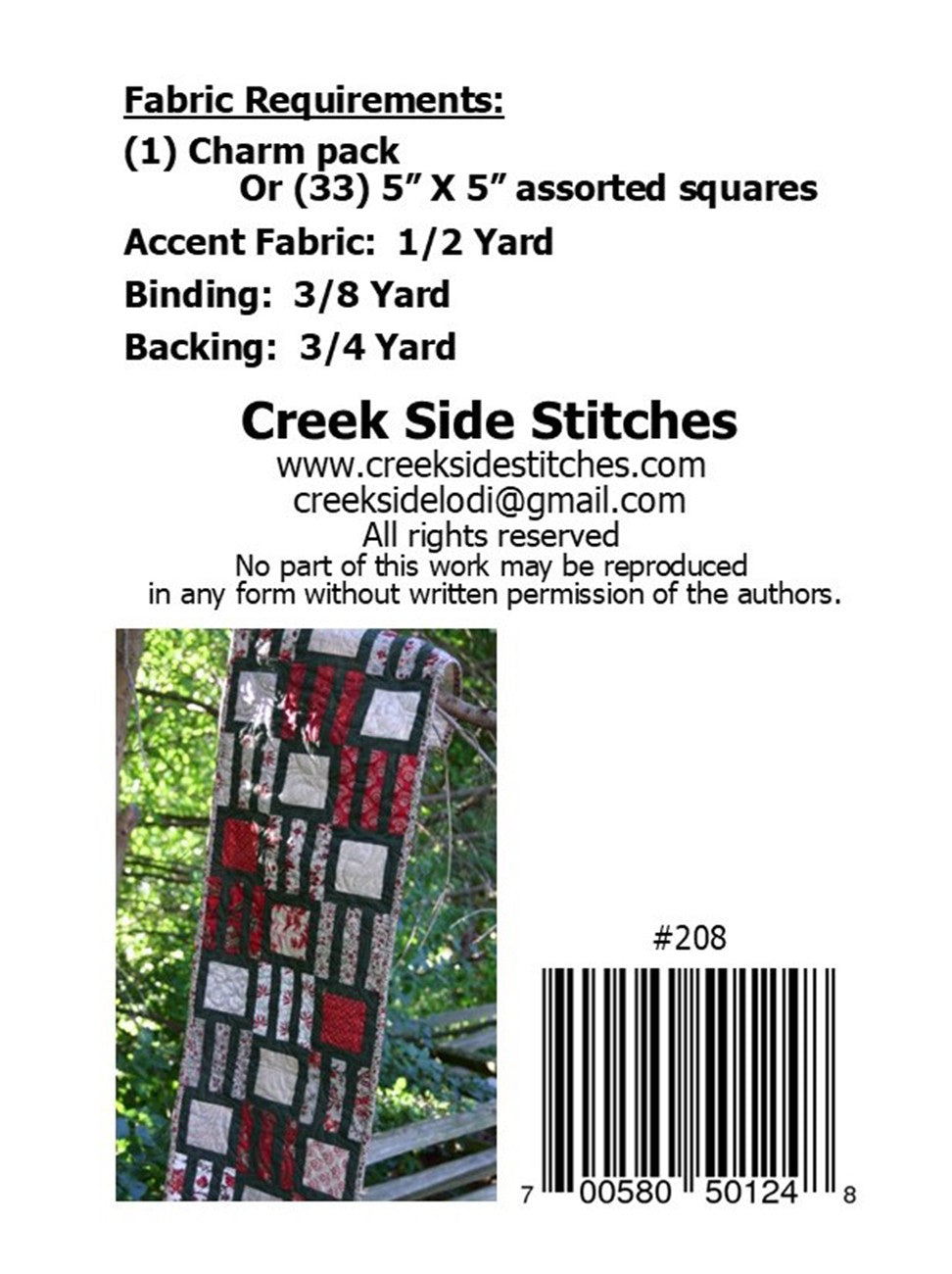 Connecting Charm Squares