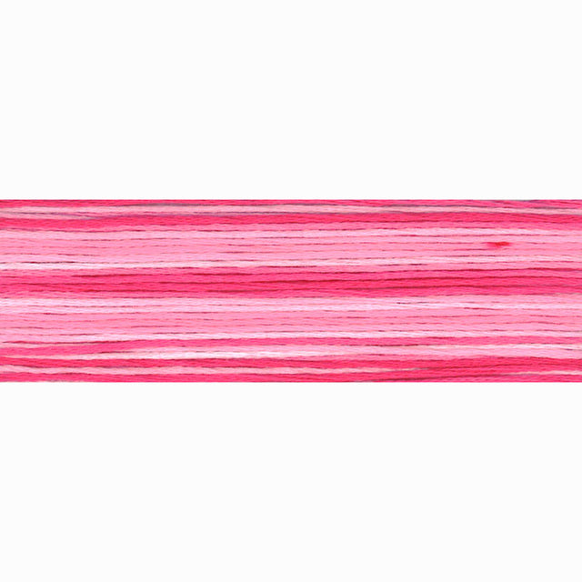 Cosmo Seasons Variegated Floss 8011 Pinks