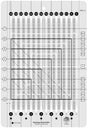 Creative Grids Stripology Squared Mini Quilt Ruler