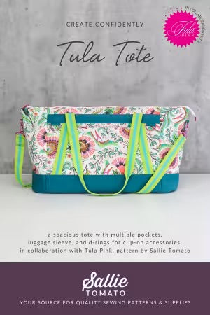 Tula Tote Paper Pattern